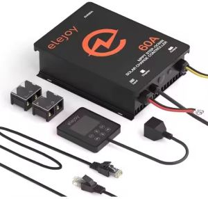 ELEJOY EMD60A 2700W Adjustable MPPT Solar Charge Controller 12/24/36/48V LCD Display step down