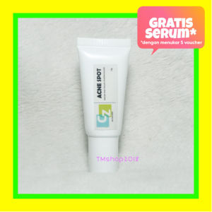 Krim Jerawat CZ Skincare Acne Spot 10 gram with Salicylic Acid Niacinamide Original Krim Totol Jerawat