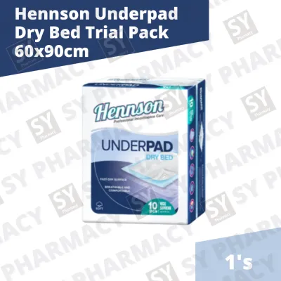 Hennson Underpad Dry Bed Trial Pack 60x90cm 1S