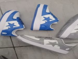 BAPE STA Mens Casual Shoes Marvel Co Branding Fashion Skate Sneakers for Men Breathable Comfortable Sports Shoes