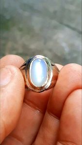 cincin batu permata anggur bulan asli orginal