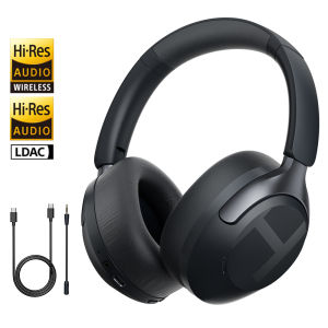 HAYLOU S40 ANC Wireless Headphones Bluetooth 6.0 Hi-Res Audio Over Ear Headset 50dB Hybrid Active Noise Cancellation Earphones
