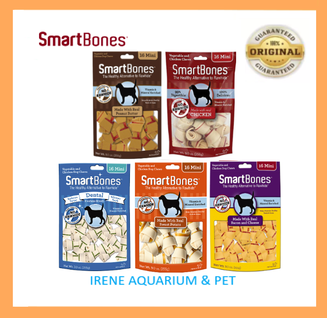 Smartbones Logo SmartBones Chews (16 mini) 255g | Lazada