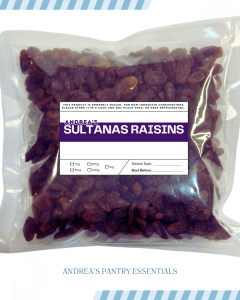 Andreas Sultanas Raisins 150g/250g