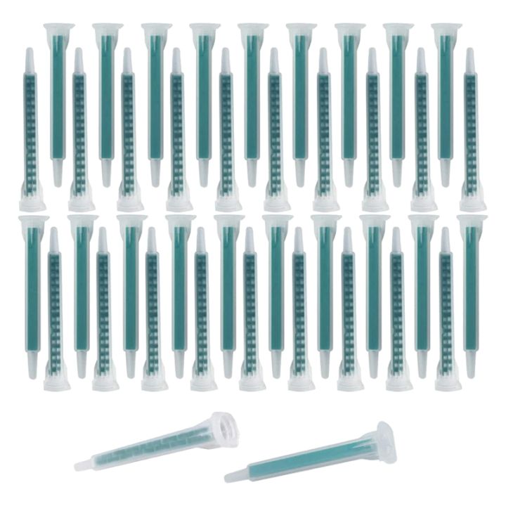 (TGZF) 40 Piece Epoxy Mixing Nozzle Electrostatic Mixing Nozzle Tip ...