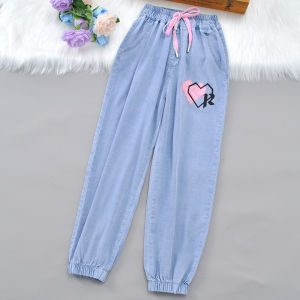 Quần Jean Bé Gái Cho Bé Habi Fashion HB2315 Size Đại Cho Bé Gái Từ 18kg - 50kg