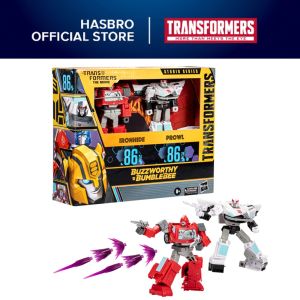 Transformers Toys Studio Series Voyager 86-24BB Ironhide and Deluxe 86-20BB Prowl Toys Action Figures For Boys and Girls Ages 8 and Up