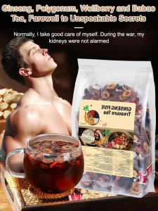 Nourish Tonic ginseng tea healthcare Hydrate Enhancement of immunity Beauty Ginseng Five Treasures Tea Mens Ginseng Treasure Tea middleaged and old people delicious