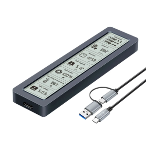 Toolless ssds bên ngoài bao vây có tính năng màn hình cho đĩa giám sát USB C 10Gbps tốc độ truyền nhôm thiết kế làm mát