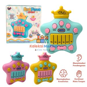 Mainan Musik Star Piano Story Edukasi Anak Musical Baby Toys