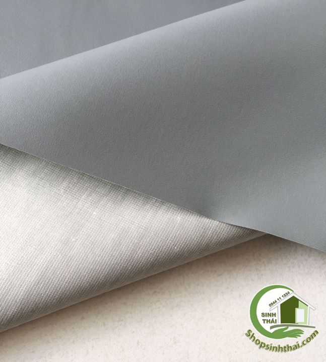 [HCM]Vải da simili PVC màu xám có vân - vải giả da may nệm bọc ghế may túi xách giày dép - [ 1 mét x khổ 140cm ]