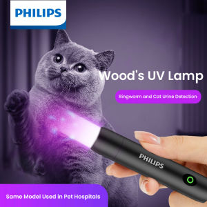 Philips SFL2091 Woods UV Lamp - 395nm Ringworm Detection Laser Cat Teaser Type-C 5H Runtime 1m Drop Resistant
