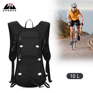 UPGREE Fashion Cycling Backpack 10L Outdoor Bicycle Riding Water Bag Hiking Backpack Riding Backpack Ultralight Bicycle Backpack Outdoor Water-repellent Bicycle Riding Optional Water Bag