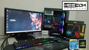 MEECOM คอมพิวเตอร์ Corei5 ram16g การ์ดจอเเยกการ์ดจอ 2g GDDR5 แรงๆ ssd240g HDD500g พร้อมจอ สเปคเล่นเกมออนไลน์ ตัดต่อกราฟิก ออกเเบบกราฟฟิก เรียนออนไลน์
