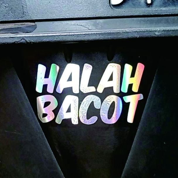 Sticker Cutting Halah Bacot Viral Keren Terbaru 2023 | Lazada Indonesia