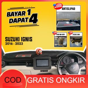 car interior dashboard accessories SUZUKI IGNIS 2016-2023 Bahan Bludru Halus Lembut Tidak Bikin Silau Best Car Accessories For Dashboard in Indonesia