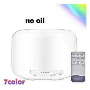 500ML 7 LED Humidifier with Essential oil Ultrasonic Aromatherapy Essential Oil Diffuser AIr Purify
