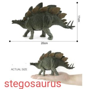 Penhao Store High-Quality Stegosaurus Dinosaur Model - Realistic Jurassic Park Style Prehistoric Animal Figure