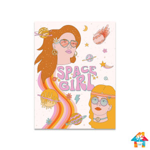 RUNABEE HIASAN DINDING 15X20CM  DEKORATIF WALL ART GROOVY POSTER KAYU PAJANGAN DEKORASI POSTER