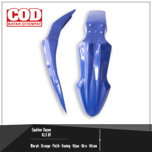 Spakbor Depan KLX BF Biru