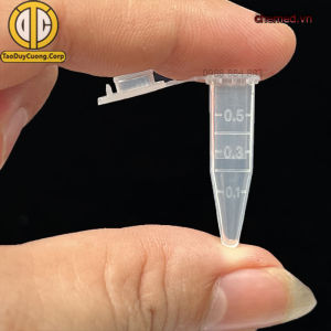 Ống ly tâm ống eppendorf ống đựng huyết tương tiểu cầu có nắp đậy 05ml