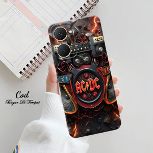 Softcase VIVO Y03 / Y18 Cassing Case Hp Series Pro Camera Gambar ACDC 2 TERBARU New Cassing Hp Softcase Fashion Lembut - Imut - Lucu Pelindung Camera Silikon Lembut Terbaru Untuk Wanita - Pria - Dewasa - Remaja COD BAYAR DI TEMPAT