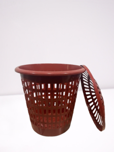 Keranjang Baju Kotor Bulat Set Tutup Serbaguna / Laundry Basket Keranjang Cucian Pakaian Kotor Laundry Bag