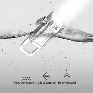 Multifunctional Portable Strong Light Portable Multifunctional Keychain Flashlight Pocket Light Mini Portable Floodlight Design Flashlight