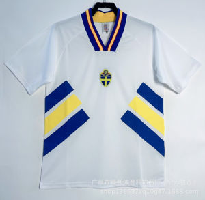 [Including Logo]Original  Áo bóng đá cổ điển tay ngắn World Cup của Anh Tây Ban Nha Mexico Hà Lan Thụy Điển