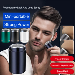 [SHIP OUT WITHIN 24 HOURS] Portable Electric Shaver for Men with Car Charging/Mens Electric Razor/Beard Trimmer Pencukur Elektrik untuk Lelaki