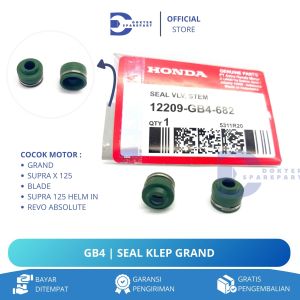 GB4 2 PCS SEAL KLEP GRAND / SUPRA X 125 / SUPRA X 125 HELM IN / REVO ABSOLUTE / BLADE / SIL / SEL