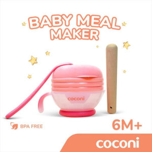 Coconi Baby Food Maker Bowl Set Alat Pembuat Makanan Bayi MPASI