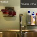 Khay Kệ Dán Tường Đa Năng Có Thanh Ngang Phơi Khăn Và Đĩa Hứng Nước Nhiễu Chất Liệu Khung Inox 304 Chống Hoen Gỉ. 