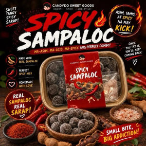 Spicy Sampaloc made with 100% real Sampaloc by Candydo sweet Goods