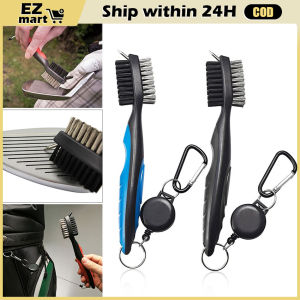 【Fast Shipping】 Golf Groove Cleaning Brush Golf Club Brush 2 Sided Golf Putter Wedge Ball Groove Cleaner Kit Cleaning Tool Golf Accessories ZZY-Club-Cleaner