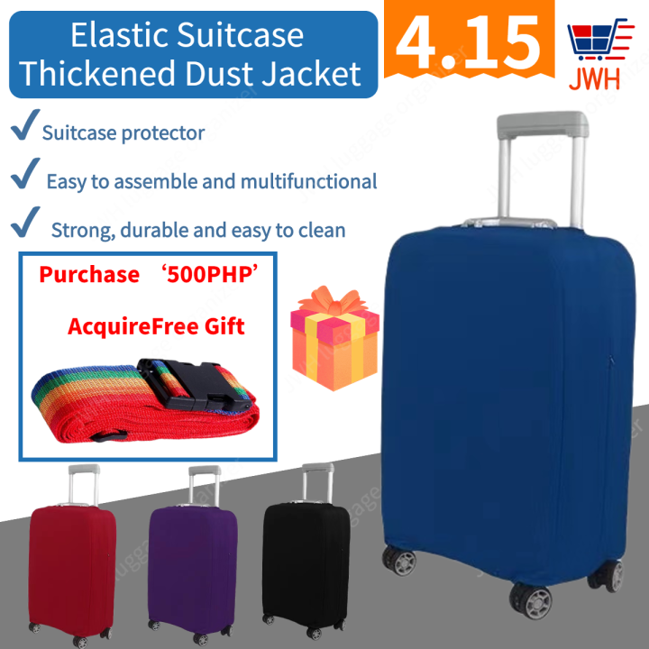 【Ship within 24 hours】luggage cover protector/Elastic Suitcase Cover ...
