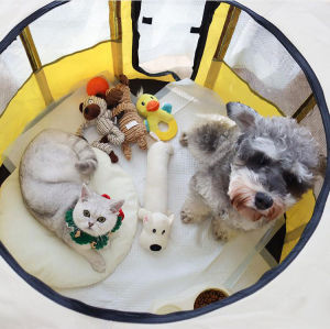 Portable Foldable Pet playpen Exercise Kennel for Larges Dogs Small Puppies Cats Indoor Outdoor Use