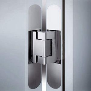 Hidden Door Hinges 6-inch 2PCS /45KG Hidden Hinges 180 Degree Swing Hinges Three Dimensions Adjustable Hinges Hidden Door Hinges 6-inch 2PCS Hidden Hinges 180 Degree Swing Hinges Three Dimensions Adjustable Hinges