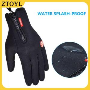 ZTOYL Người Đàn Ông Phụ Nữ Mùa Đông Ấm Windproof Không Thấm Nước Nhiệt Màn Hình Cảm Ứng Găng Tay Găng Tay Găng Tay