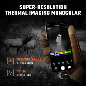 MiLESEEY TNV30i Night Vision Monocular for AndroidThermal Imager Camera .Resolution 256*192 25Hz 10mm Adjustable Focus Lens