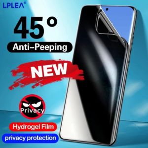 REDMI NOTE 13 NOTE 13 5G NOTE 13 PRO NOTE 13 PRO 5G NOTE 13 PRO PLUS ANTI GORES HYDROGEL SPY PRIVACY HITAM GELAP DELAPAN LAYAR SCREEN GUARD PLASTIK JELLY PELINDUNG LAYAR BUKAN KACA