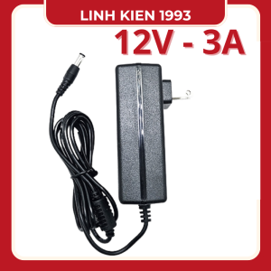 Adapter nguồn 12V 3A cao cấp – Adapter đổi nguồn AC sang DC 12V 3A nguồn tổ ong nguồn LED nguồn camera