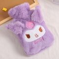 Plush Hot Water Bag Cinnamoroll Plus Velvet Thickened Explosion-Proof Hot Water Bag Large Hand Warmer Cartoon Plush Hand Feet Warmer Bag for Period Pain Relieve. 