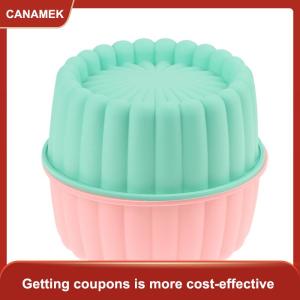 【CANAMEK】 6 inch Charlotte Bánh Pan Silicone Cheesecake không dính Vòng Silicone nướng Khuôn bánh khuôn mẫu cho Dâu Tây Shortcake Tart Pie