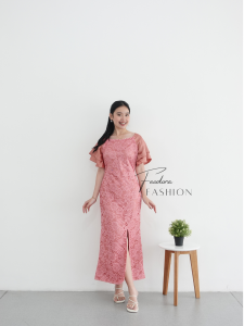 Feodora fashion / dress meyrolind kebaya / gaun pesta terbaru / dress party / dress natal premium / kebaya wisuda (GOOD QUALITY