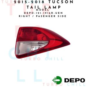 2015-2018 TUCSON TAIL LAMP  DEPO-121-1916R-UEN RIGHT/PASSENGER SIDE