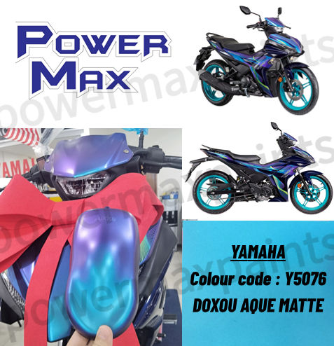 AIKKA Y5076 DOXOU AQUE MATTE *** YAMAHA Y16ZR DOXOU TECH ART