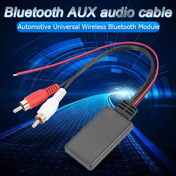 Car Universal Wireless Bluetooth Module Music Adapter Rca Aux Audio