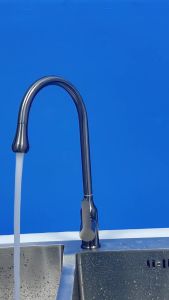 Single Cold Kitchen Sink Faucet Gray Faucet Rolling Copper Core Water Taps kitchen FaucetFast shipping