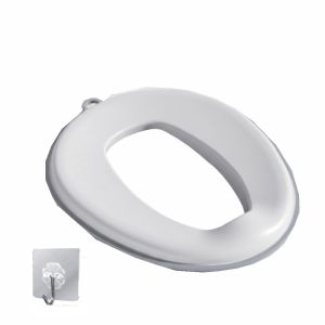 MAULLY Splash Proof Childrens Toilet Seat Non-Slip Portable Design Potty Training Seat Cover Male and Female with Seat Mat Baby Toilet Training Seat Toilet Training